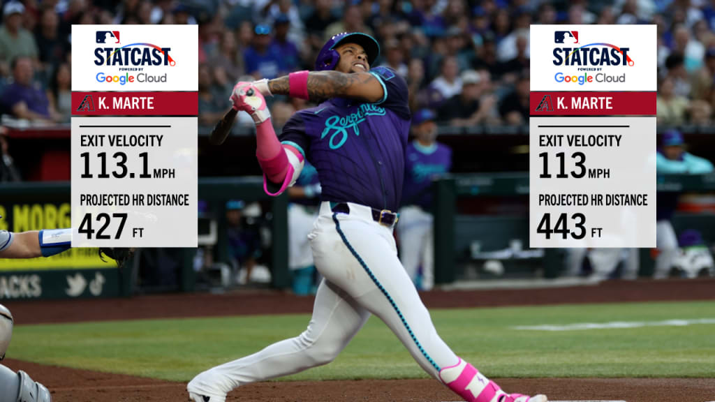 Ketel Marte's 427-foot and 443-foot homers | 05/09/2025 | Arizona