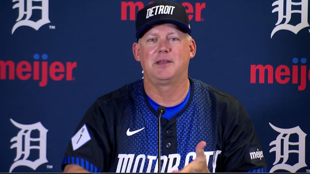 A.J. Hinch discusses the Tigers' dramatic 14-11 win