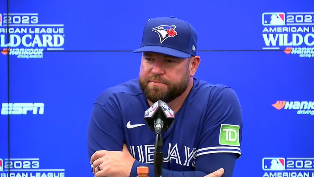 John Schneider on series loss against the Twins | 10/04/2023 | Toronto Blue  Jays