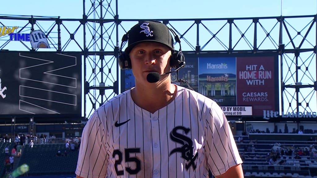 Andrew Vaughn on the White Sox 7-0 shutout | 09/26/2024 | Chicago