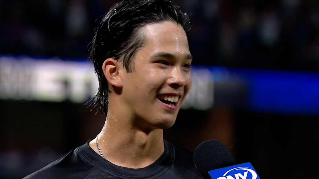 Jonah Tong discusses his Major League debut