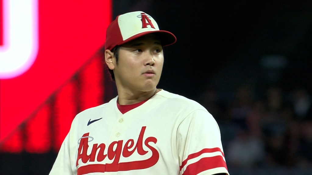 Angels starter Shohei Ohtani in action. Yankees have been eyening Ohtani to reinvigorate their team. 