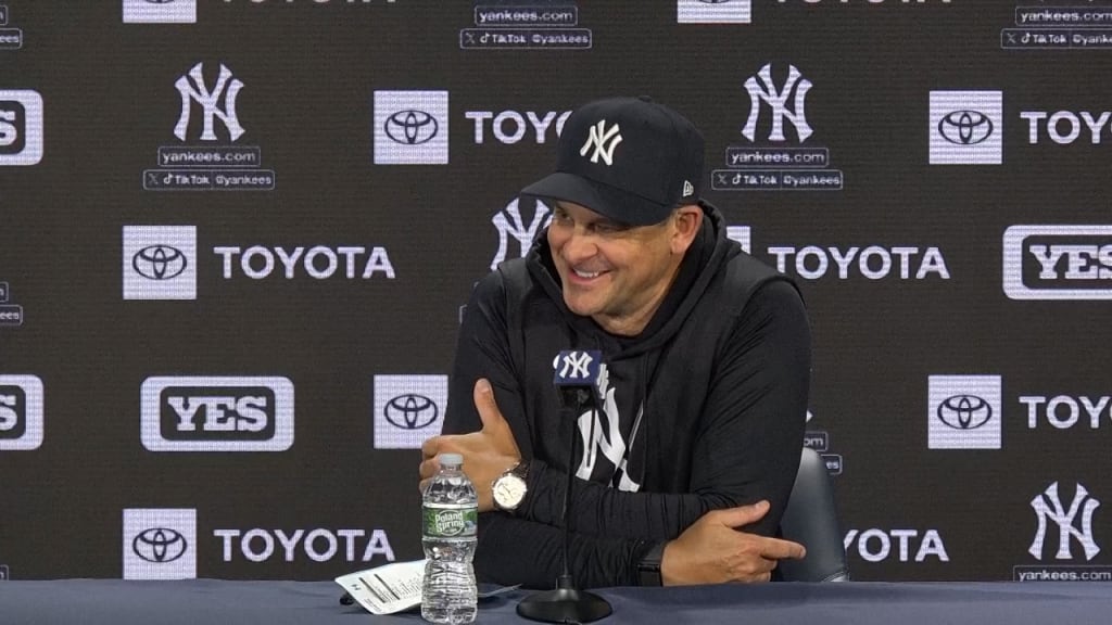 Aaron Boone sobre el sólido inicio de Aaron Judge en 2025