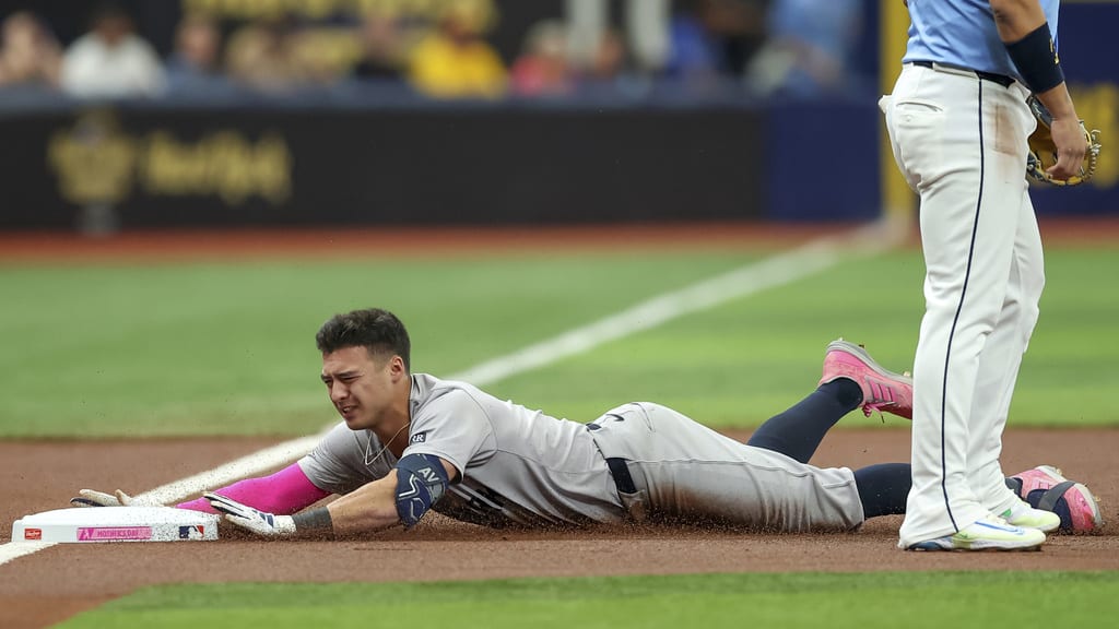 Anthony Volpe legs out a leadoff triple | 05/12/2024 | MLB.com