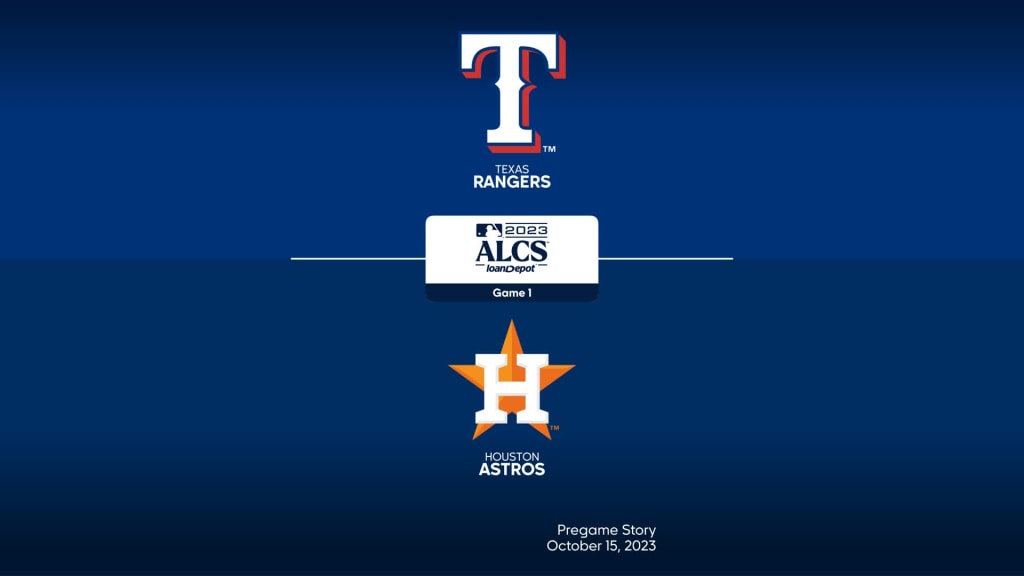 Houston Astros vs. Texas Rangers '2023 American League