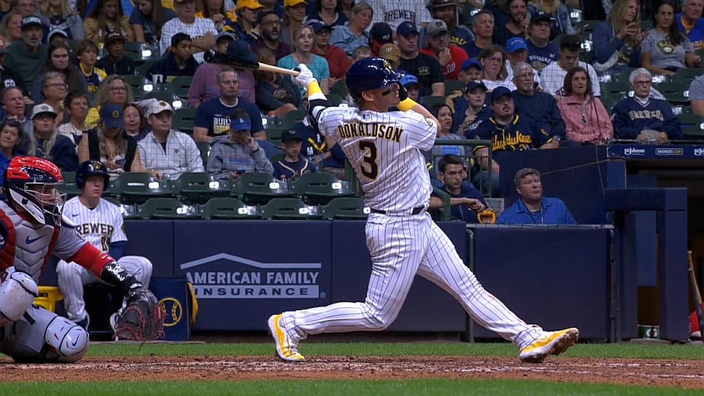 Josh Donaldson's RBI single | 09/16/2023 | Milwaukee Brewers