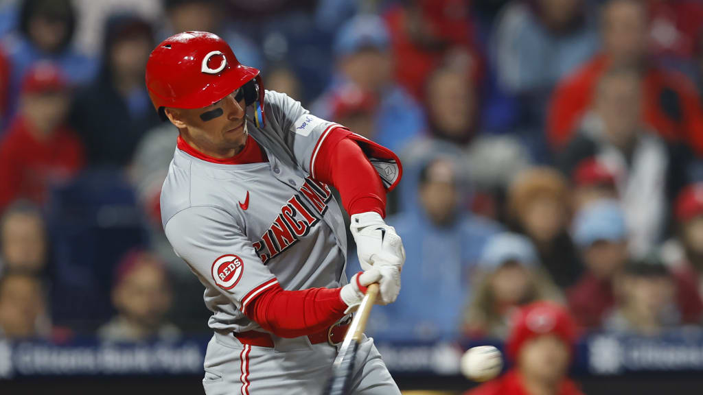 Spencer Steer lifts a go-ahead grand slam in the 10th