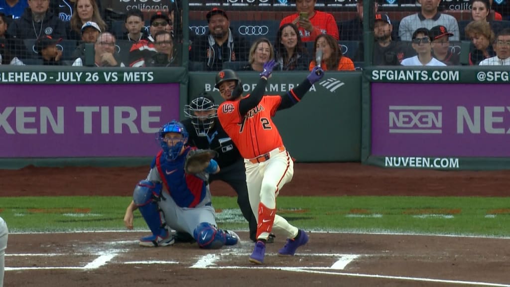 Willy Adames homers, triples as Giants win opener vs. Dodgers