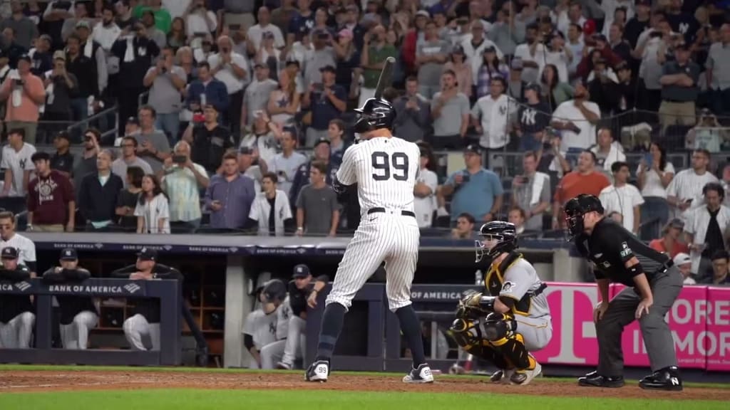 Aaron Judge on his 60th home run, 09/20/2022