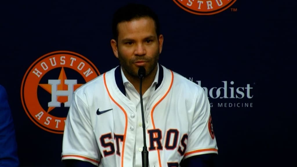 Astros announce Jose Altuve's extension | 02/07/2024 | Houston Astros