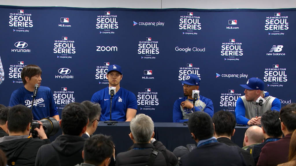 Los Angeles Dodgers discuss the 2024 Seoul Series | 03/16/2024