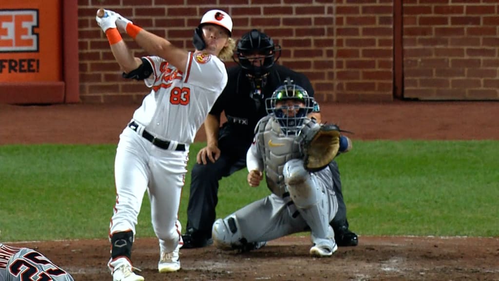 This is a 2022 photo of Kyle Stowers of the Baltimore Orioles