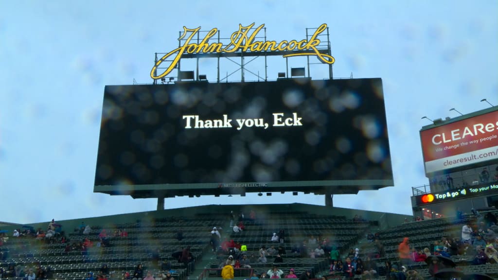 Red Sox air tribute to retiring Dennis Eckersley