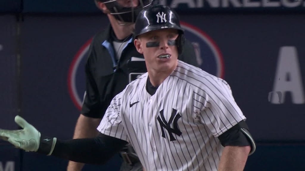 I can get used to watching Harrison Bader in c yankees gear near