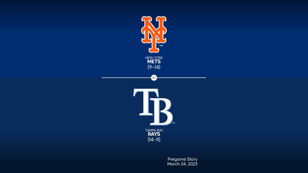 Mets at Rays - 3/24/2023: Title Slate, 03/24/2023