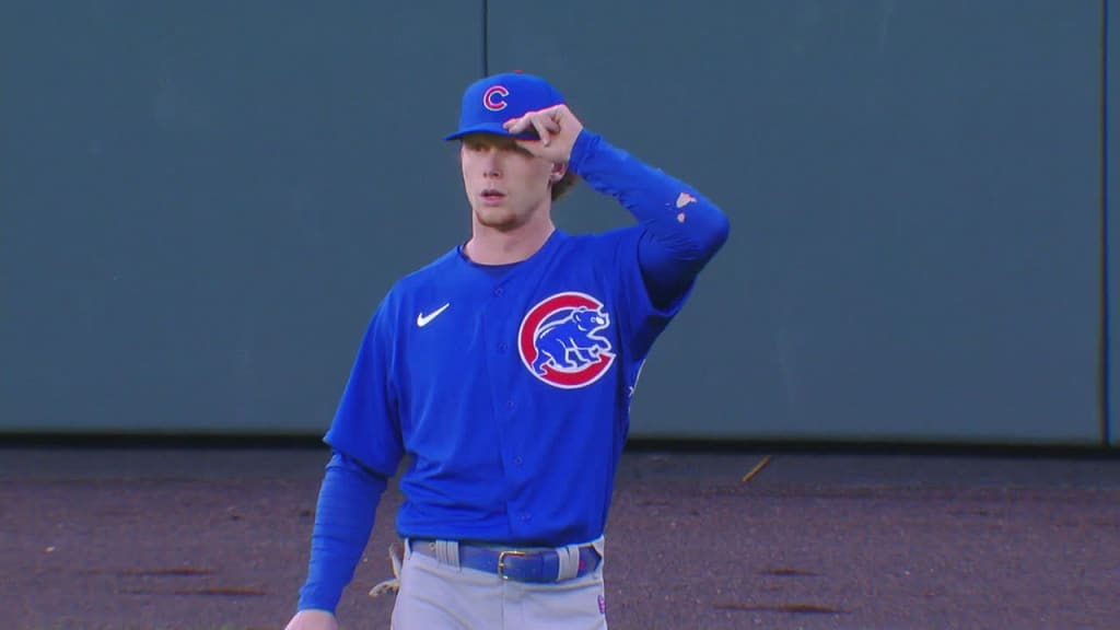 Pete Crow-Armstrong makes a leaping catch in center | 09/12/2023 | Chicago  Cubs