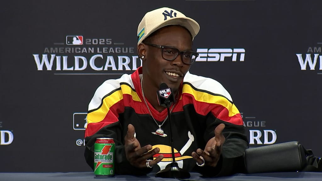 Jazz Chisholm Jr.: 'I played MLB The Show' | 10/01/2025 | New York Yankees