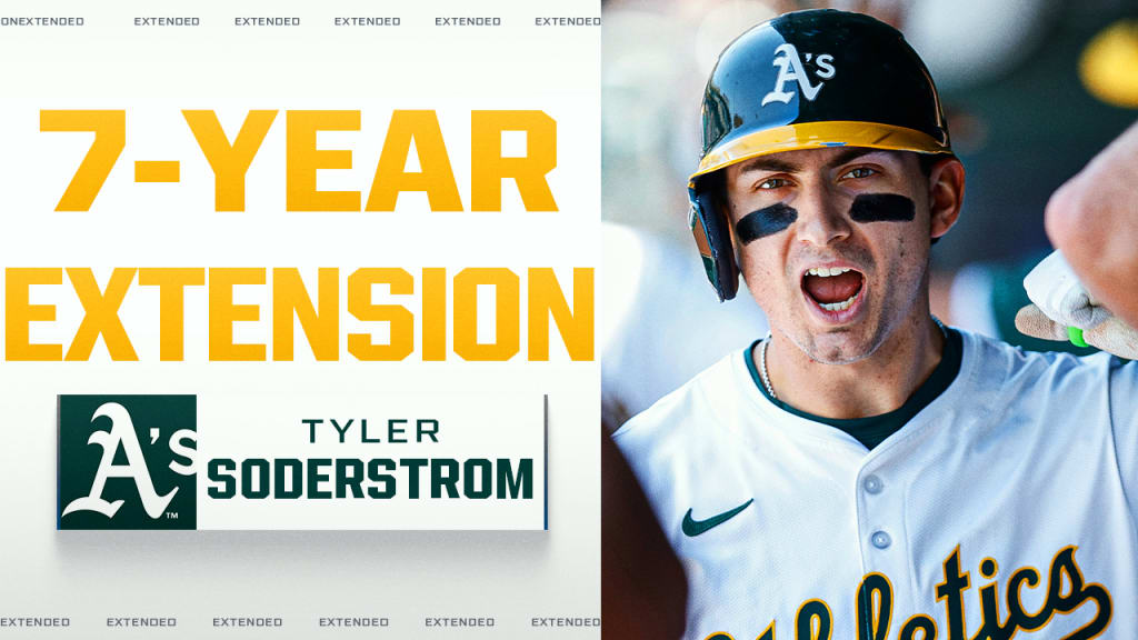 Tyler Soderstrom signs extension with A's | 12/26/2025 | Athletics
