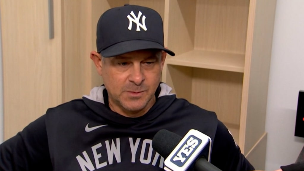 Aaron Boone on Yankees' 3-2 loss to Guardians | 04/22/2025 | New York  Yankees