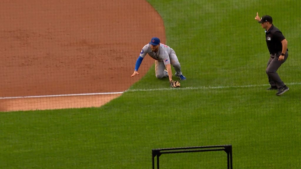 Michael Busch's sliding stop 