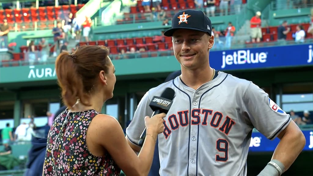 Zach Dezenzo on his first career homer | 08/10/2024 | Houston Astros
