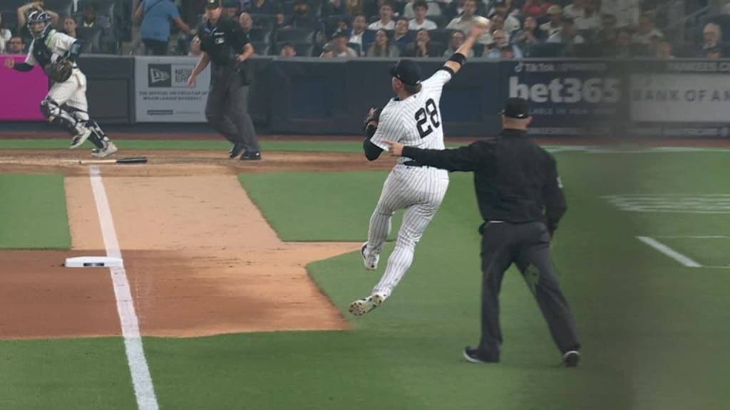 New York Yankees third baseman Josh Donaldson (28) during a MLB