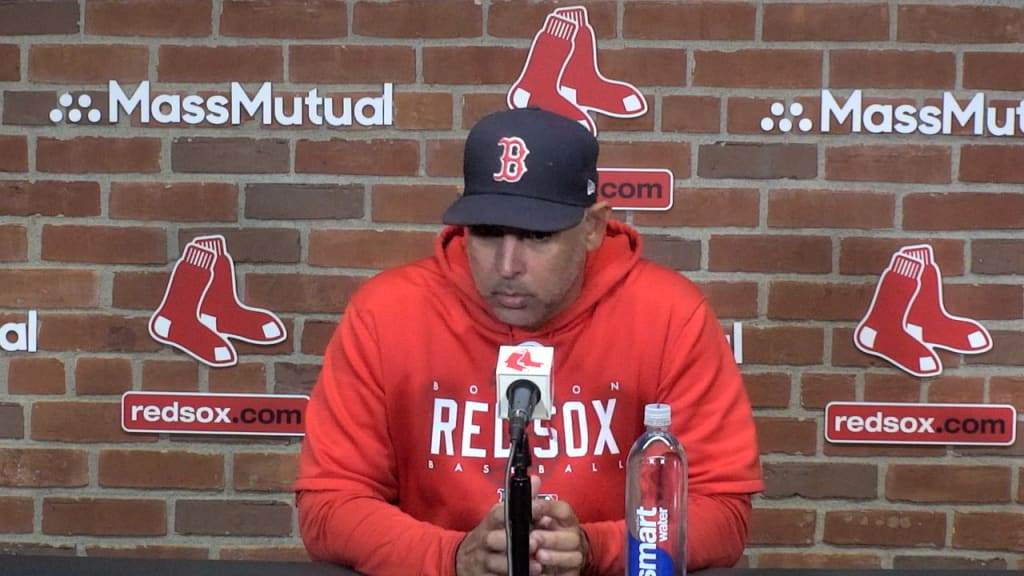 The Alex Cora first-day photo three years in the making - The Athletic