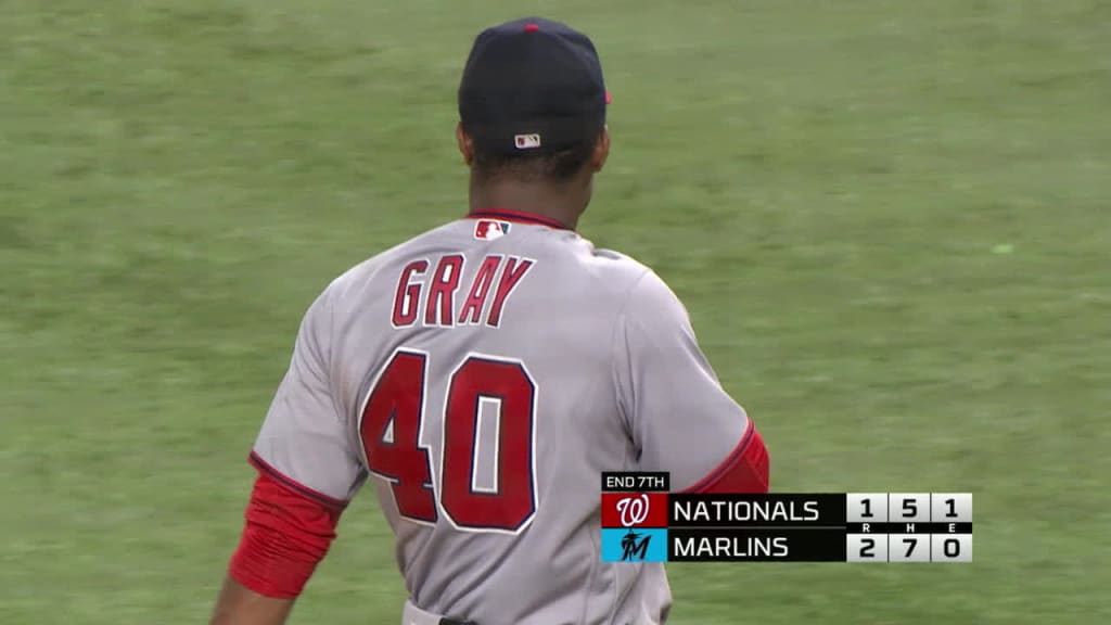 Washington Nationals' Josiah Gray ended up looking like pitcher