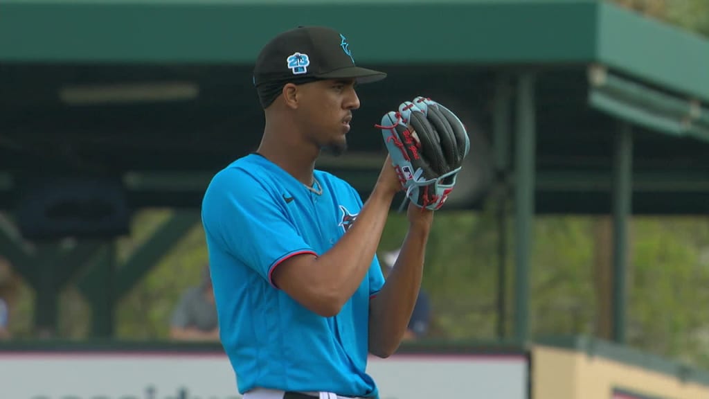 First Look at Uniform For Miami Marlins' Prospect Eury Perez - Fastball