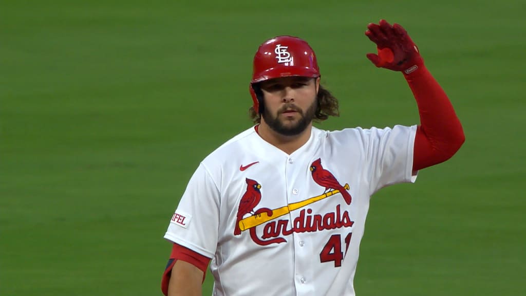 Alec Burleson's RBI double