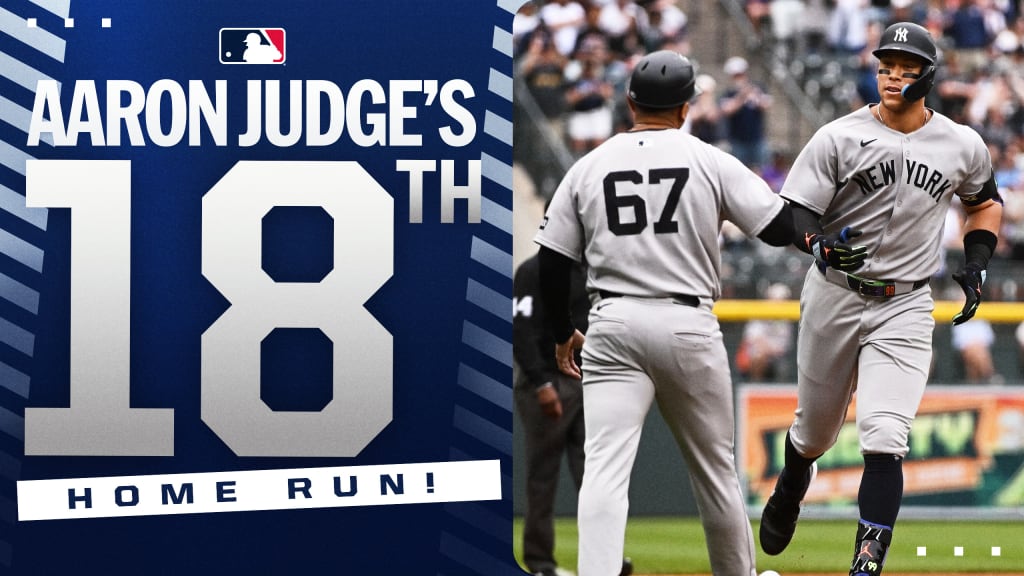 Aaron Judge's solo home run (18)
