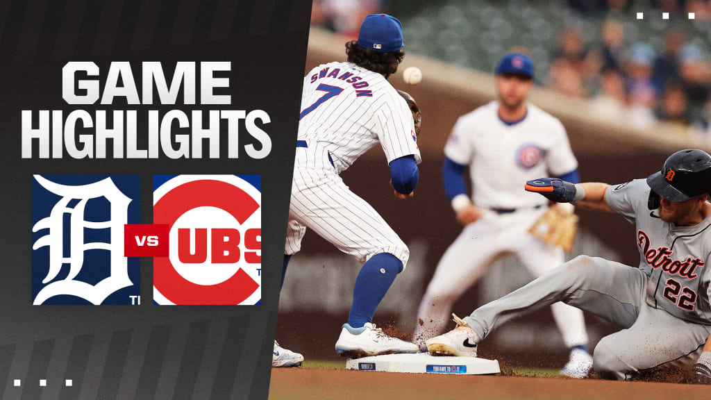 Tigers vs. Cubs Highlights | 08/20/2024 | Chicago Cubs