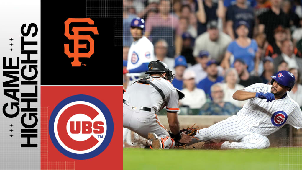 Chicago Cubs vs. San Francisco Giants Highlights