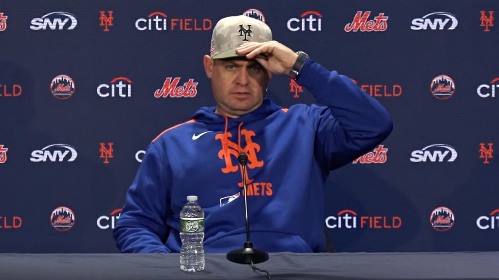 Carlos Mendoza discusses Pete Alonso's error, loss