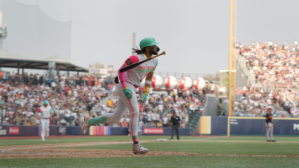 Fernando Tatis Jr.'s First Home Run of 2023 (Field Level View) 