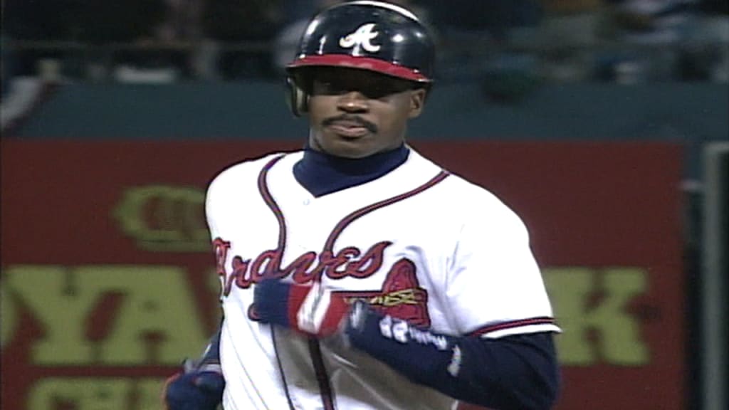 Fred McGriff throws first pitch, 04/11/2023