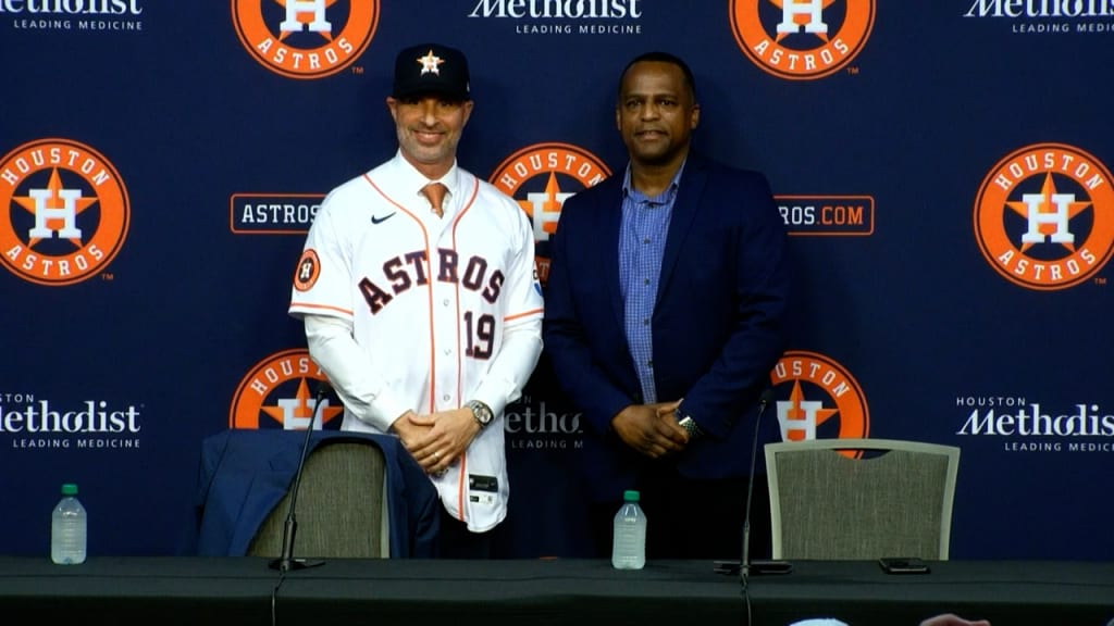 Astros introduce Joe Espada | 11/13/2023 | Houston Astros