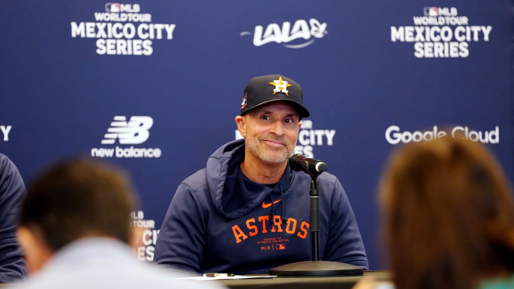 Joe Espada on excitement for Mexico Series