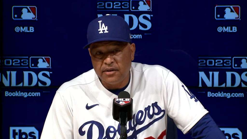 Dave Roberts discusses the Dodgers' Game 1 loss | 10/07/2023 | Los Angeles Dodgers