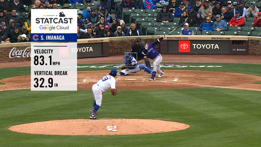 Shota Imanaga's devastating splitter | 04/01/2024 | Chicago Cubs