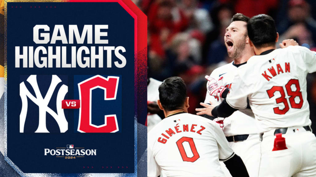 Yankees vs. Guardians Game 3 Highlights | 10/17/2024 | Cleveland 