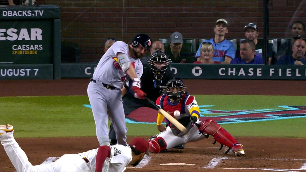 Alec Burleson's two-run single