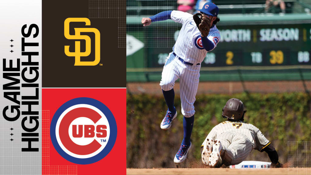 Chicago Cubs vs San Diego Padres
