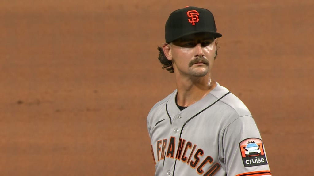 San Francisco Giants pitcher Sean Hjelle during a baseball game