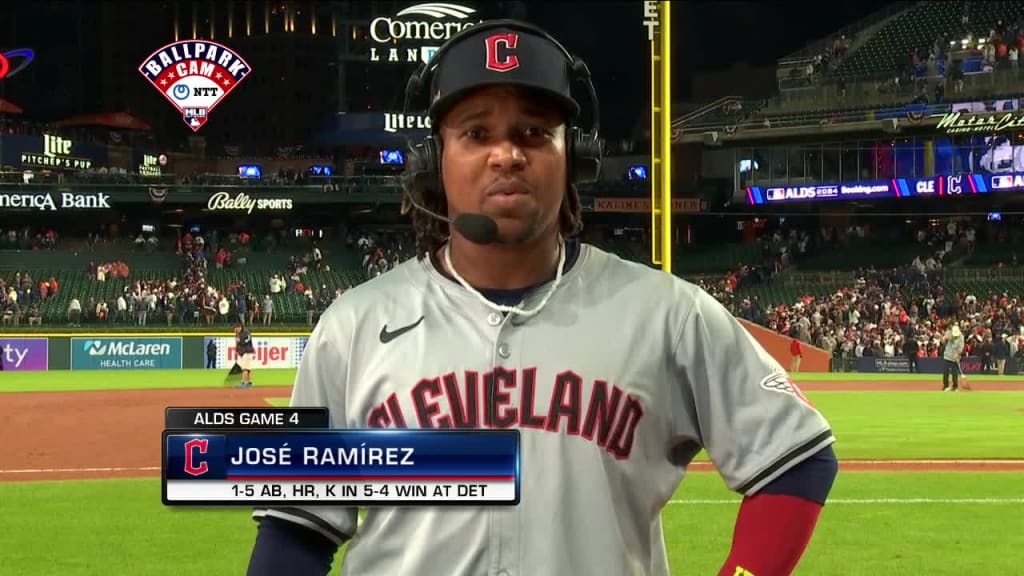 José Ramírez on his big home run, goal of winning