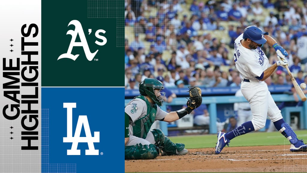 A's vs. Dodgers Highlights, 08/02/2023