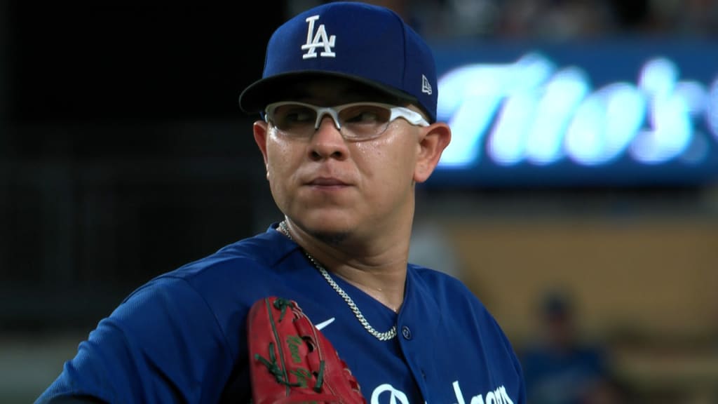 Julio Urías' final strikeout, 07/25/2023