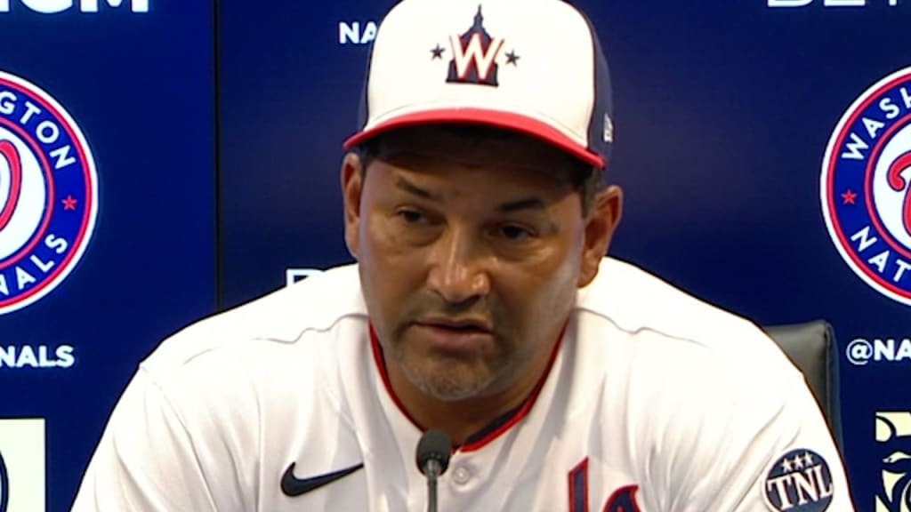 Washington Nationals' Davey Martinez on the plan for fans in the