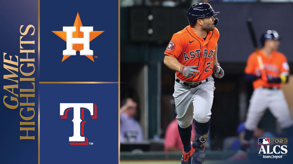 Houston Astros vs. Texas Rangers ALCS updates and highlights