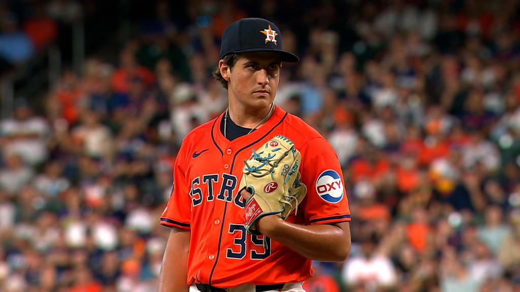 Jake Bloss picks up his first MLB strikeout